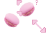 Pink Macaron Kawaii