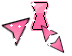 Rosado con brillos (Pink with sparkles)