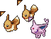 Pokemon Eevee Family Animated