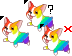 Rainbow Corgi Teaser