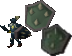 Runescape shields and weapons