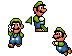 Super Mario Bros. (SNES) Big Luigi