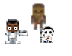 Star Wars pixel characters