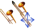Trombones! Cursor Set thumbnail
