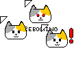 yawning cat Cursor Set thumbnail