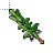 Terraria Chlorophyte sword+claymore .ani Preview
