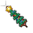 Terraria christmas tree sword.cur