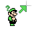 Luigi help select.cur Preview