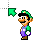 Luigi Working in Background.ani