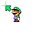 Tiny Luigi Working in Background.ani