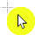 Plain yellow cursor.cur Preview