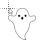 Ghost with white arrow.cur Preview