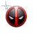 Deadpool with white arrow.cur Preview