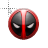 Deadpool with white arrow.cur