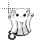 Ghost Kitty with arrow.cur