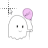 Ghost Boo 2 with arrow.cur