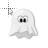 Ghost with arrow.cur