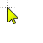 Areo Cursor Yellow.cur Preview