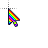 Areo Cursor Rainbow.cur Preview