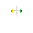 rainbow horizontal resize.cur