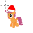Scootaloo My Little Pony Santa Hat Norm Select Preview