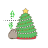 kitty xmas tree vertical resize.ani Preview