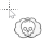 skull in cloud normal select.cur Preview