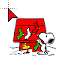 Christmas Snoopy Decorates.cur HD version