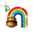 Rainbow with Pot of Gold Normal Select.ani Preview