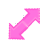 Flashing Colored Arrows Diag Resize Right.ani Preview