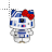 R2-D2 Hello Kitty normal select.cur Preview