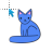 blue cat normal select.cur