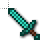 mine craft sword 1.cur