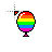 Rainbow Bloon.cur Preview