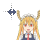 Tohru Horizontal Resize.cur