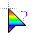 rainbow help cursor.cur