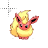 Flareon 8-bit Pokémon normal select.ani Preview
