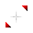 Red diagonal resize 2.cur Preview