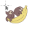 Sloths on Banana normal select.cur Preview