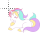 resting pastel unicorn normal select.cur Preview