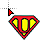 Superman Alphabet u.cur