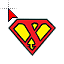 Superman Alphabet x.cur HD version