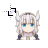 Kanna Vretical Resize 2.cur Preview