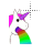 pink maned unicorn pukes a rainbow unanimated alt left select.cu Preview