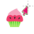 watermelon cupcake alt left select.cur Preview