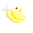 yellow peep normal select.cur