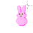 pink bunny peep alt left select.cur Preview