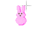 pink bunny peep alt left select.cur