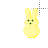yellow bunny peep alt left select.cur Preview