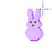 purple bunny peep alt left select.cur Preview